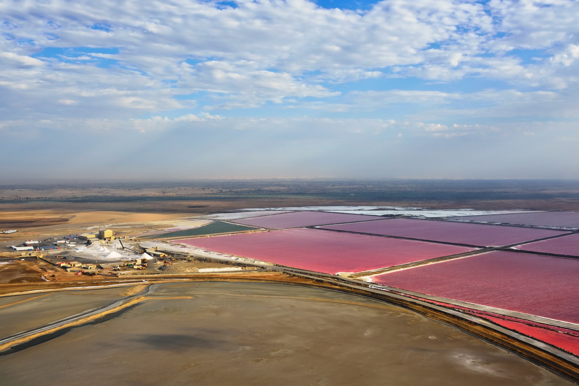 Salt manufacturing, Namibia